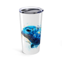 Splash of Blue Seal Tumbler, 20oz