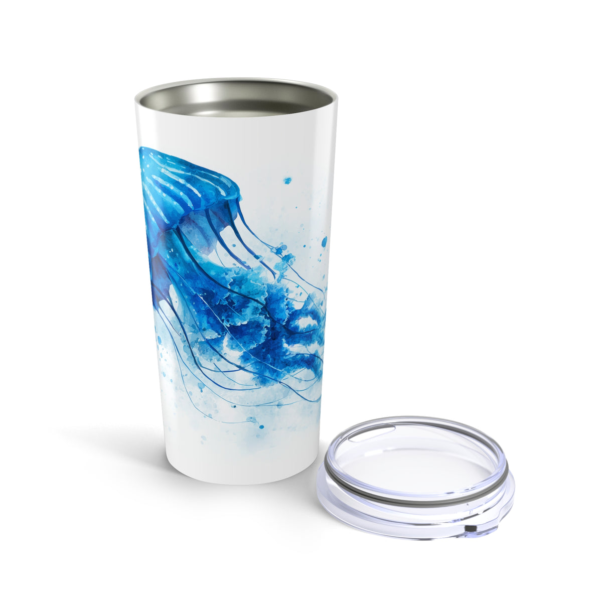 Splash of Blue Jellyfish Tumbler, 20oz