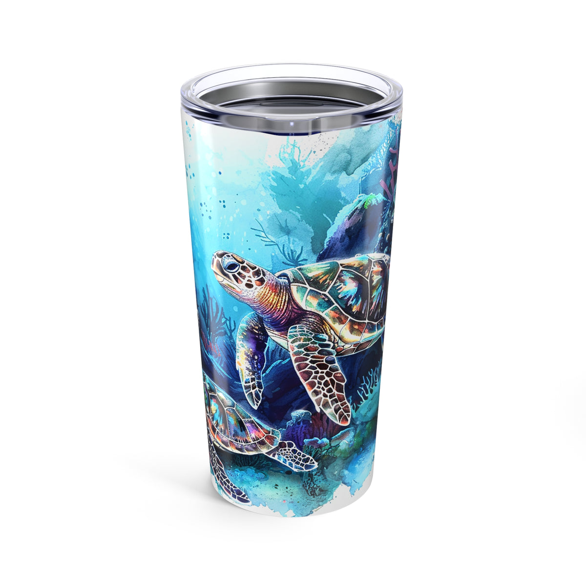 Family of Sea Turtles Tumbler, 20oz