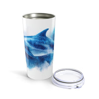Splash of Blue Dolphin Tumbler, 20oz