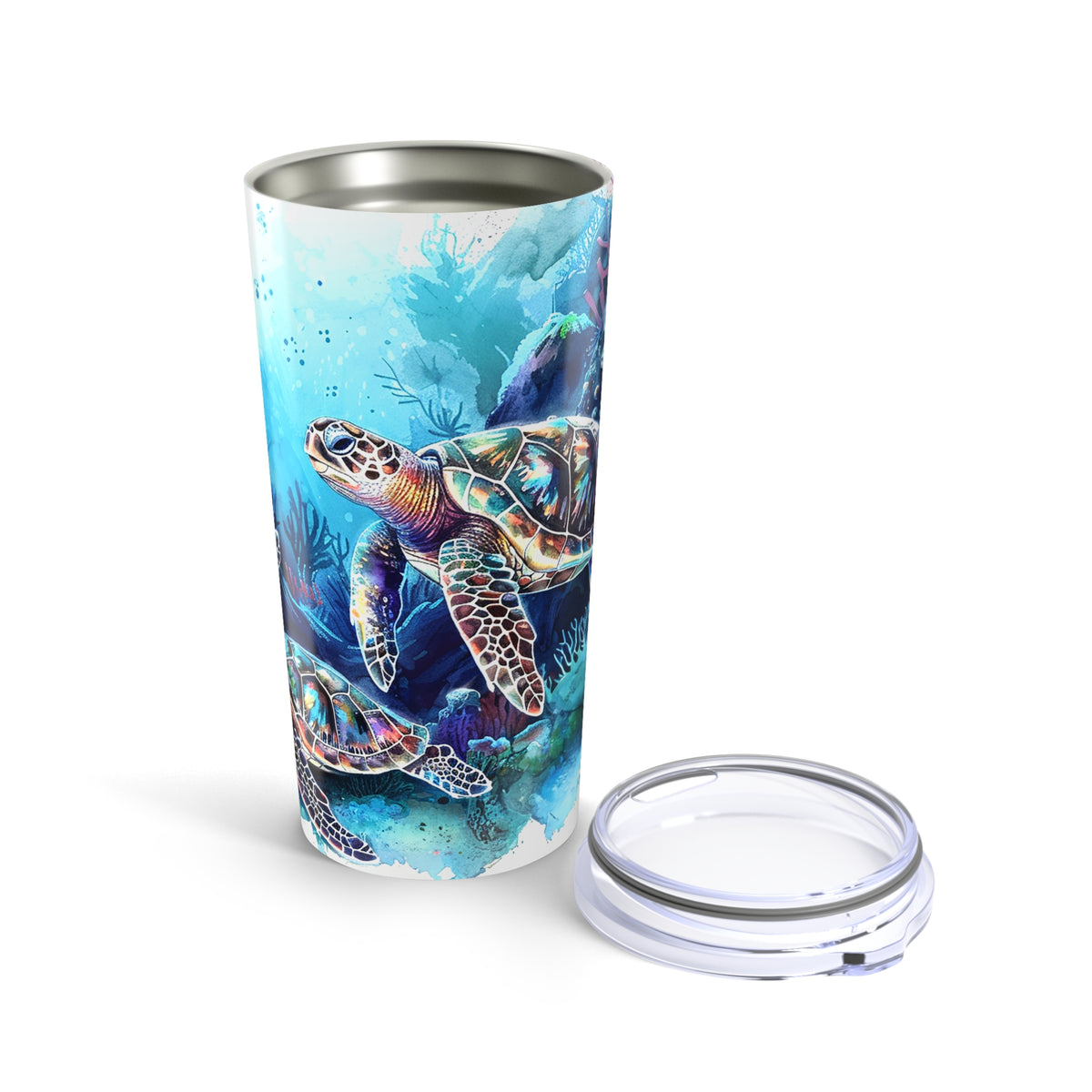 Family of Sea Turtles Tumbler, 20oz