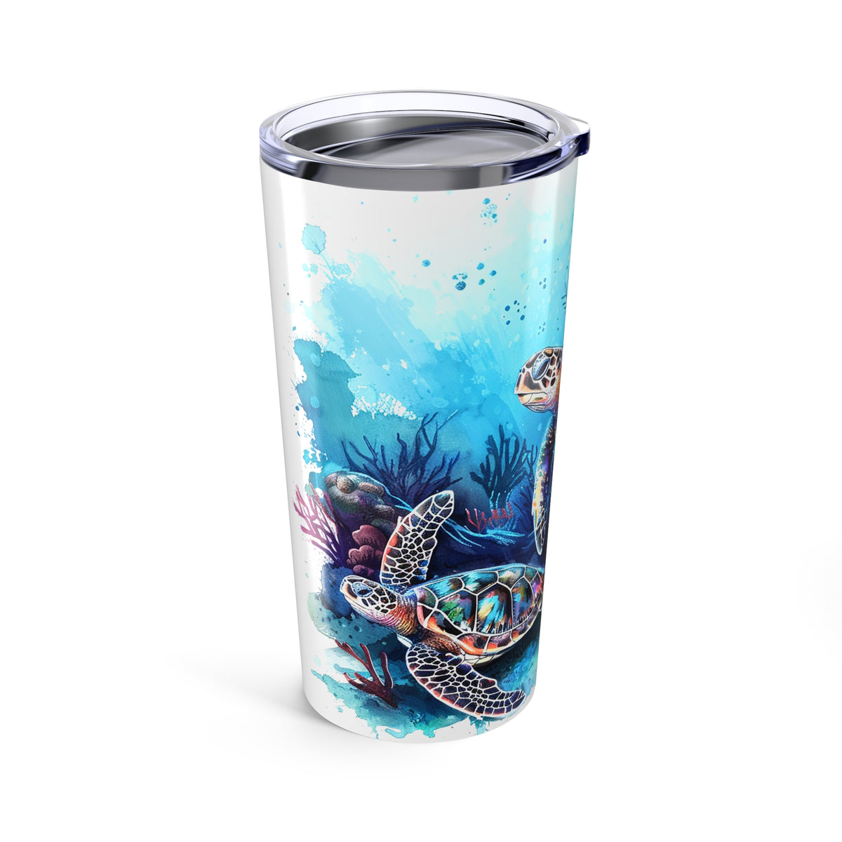 Family of Sea Turtles Tumbler, 20oz
