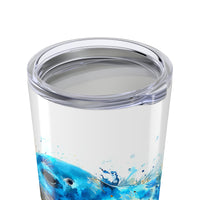 Splash of Blue Seal Tumbler, 20oz