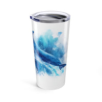 Splash of Blue Dolphin Tumbler, 20oz