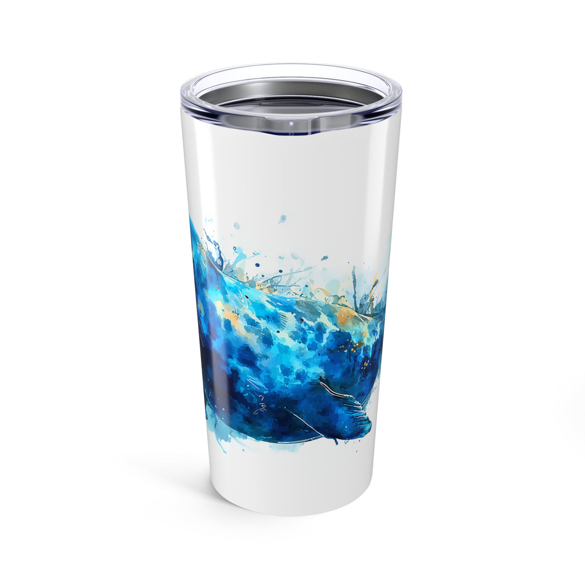 Splash of Blue Seal Tumbler, 20oz