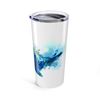 Splash of Blue Seal Tumbler, 20oz