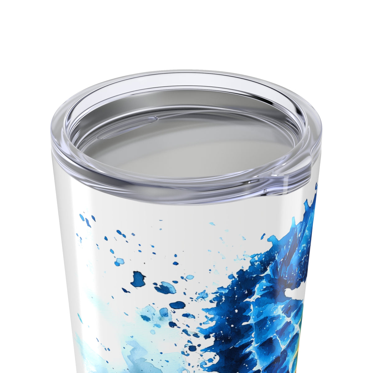 Splash of Blue Seahorse Tumbler, 20oz