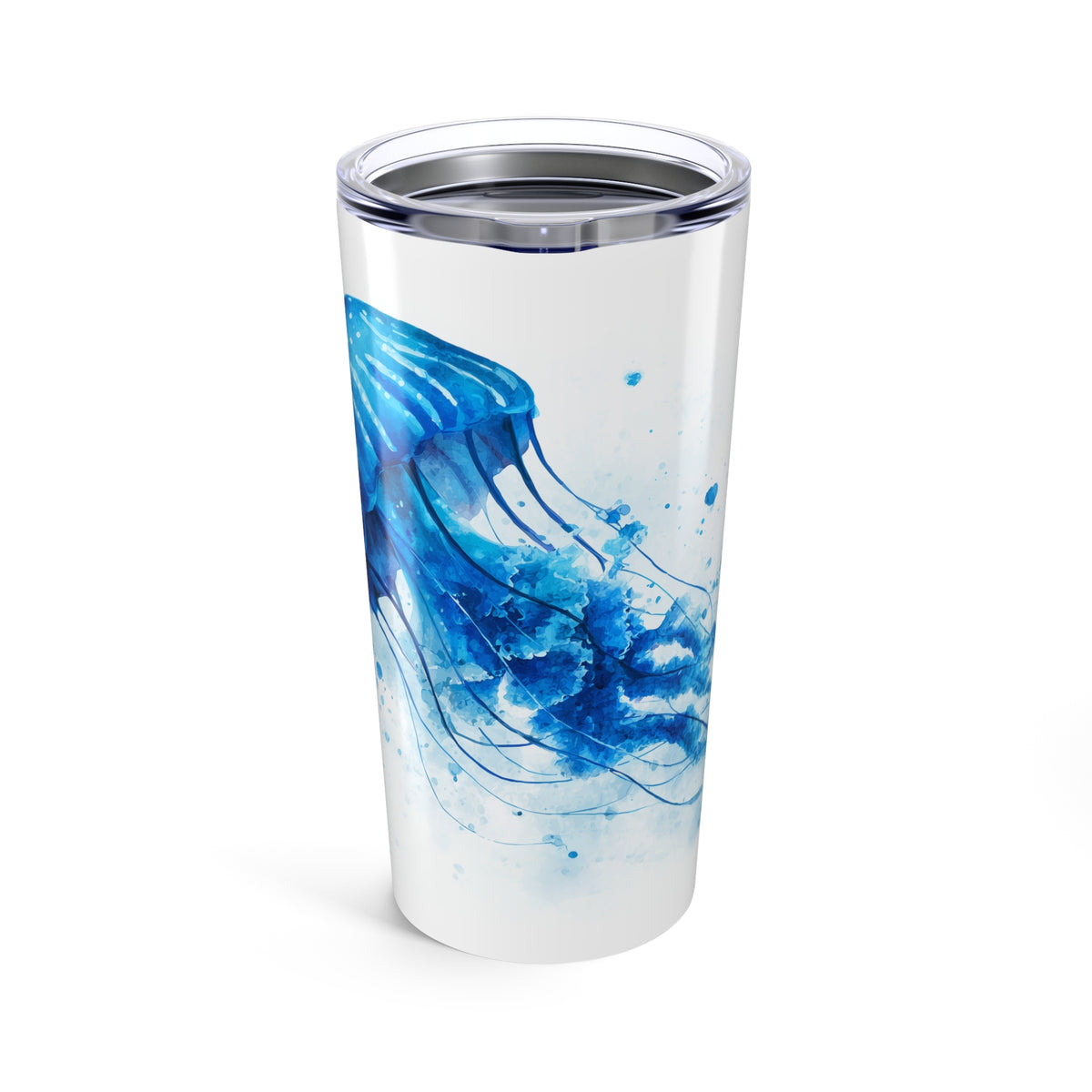 Splash of Blue Jellyfish Tumbler, 20oz