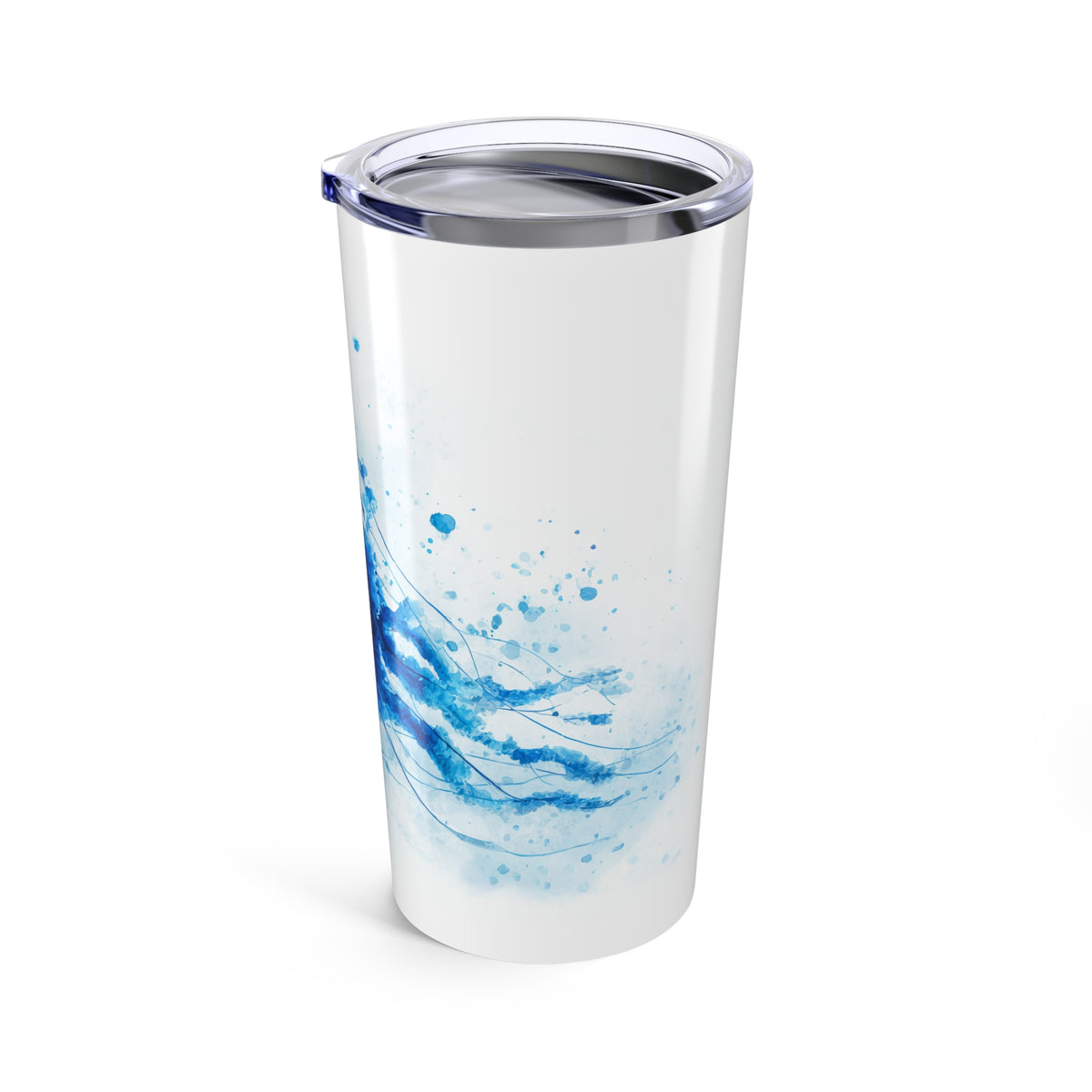 Splash of Blue Jellyfish Tumbler, 20oz