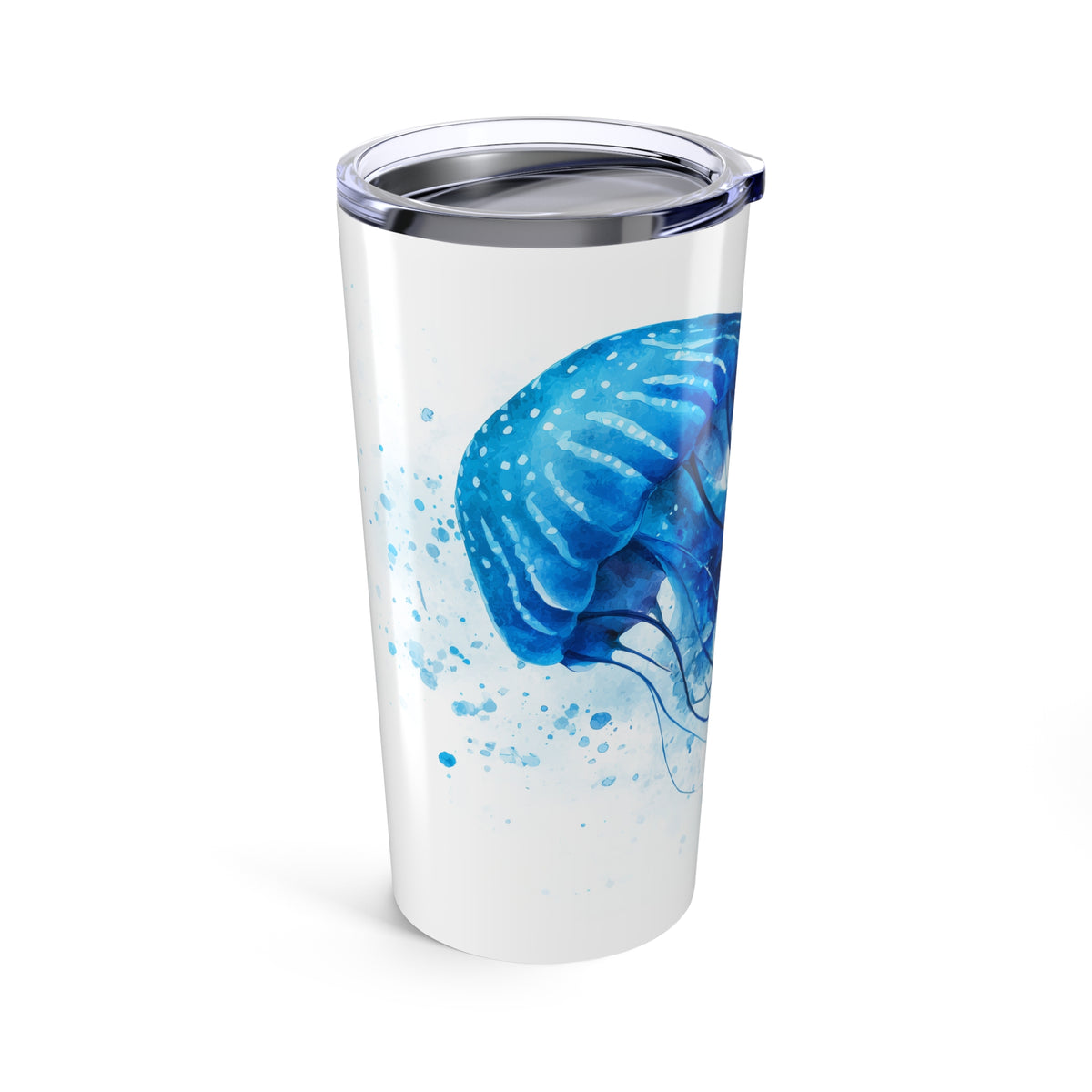 Splash of Blue Jellyfish Tumbler, 20oz