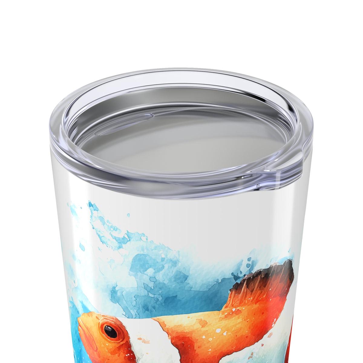 Splash of Blue Clownfish Tumbler, 20oz