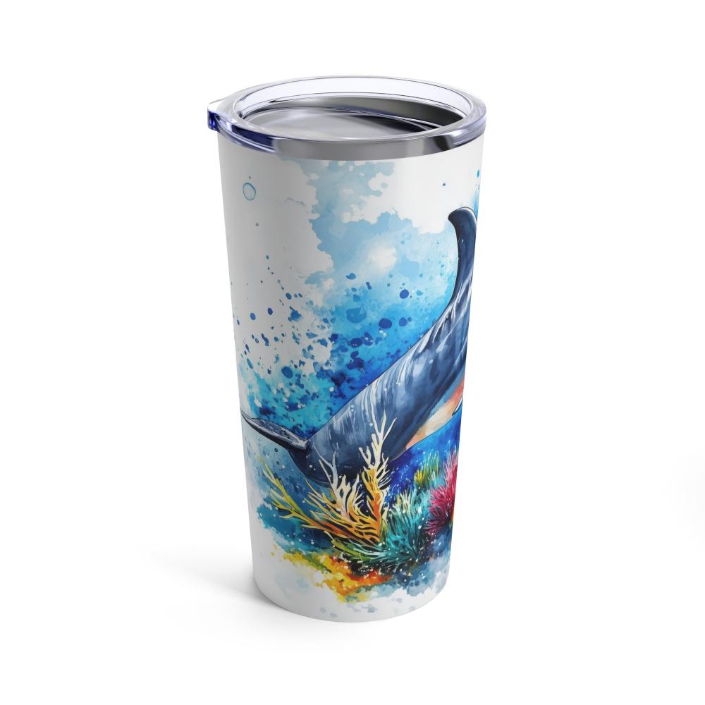 Dolphin Tumbler, 20oz