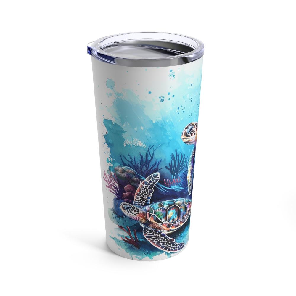 Family of Sea Turtles Tumbler, 20oz